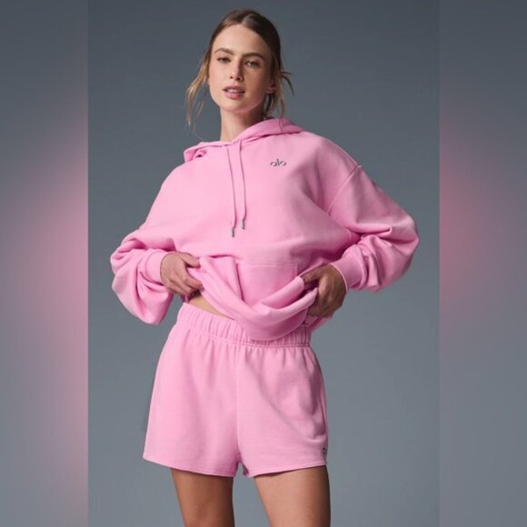 Alo Accolade Hoodie Sweet Pink - Picture 1 of 5